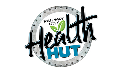 Railway City Health Hut Logo